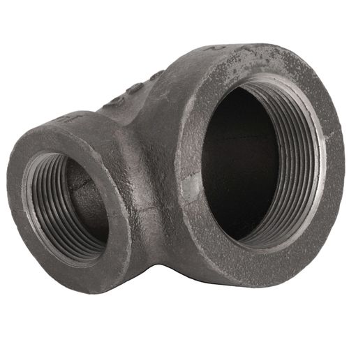 Main product image of 2" x 1-1/4" Black Cast Iron Steam 90° Elbow, Class 125