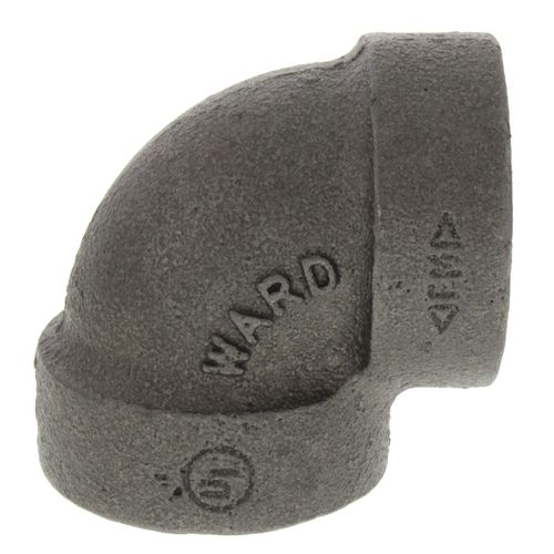 Main product image of 3/4" Black Cast Iron Steam 90° Elbow, Class 125