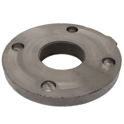 2-1/2" x 7" Black Cast Iron Steam Companion - Screwed Flange