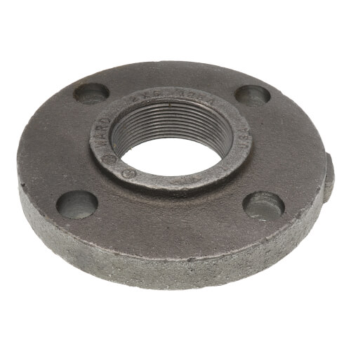 2" x 6" Black Cast Iron Steam Companion - Screwed Flange