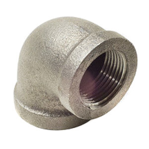 1-1/2" Black Cast Iron Drainage Long Turn 90° Elbow
