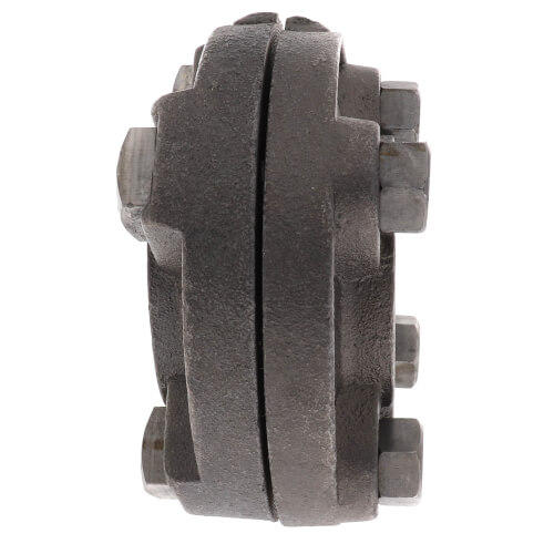 FCIFLU21/2 Ward FCIFLU21/2 21/2" Black Cast Iron Steam Flange Union w/ Gasket