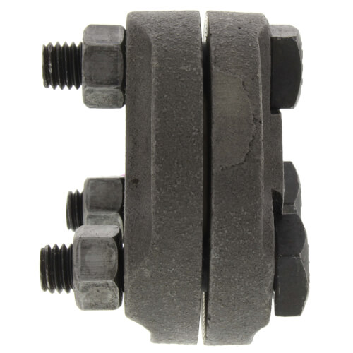 FCIFLU3/4 Ward FCIFLU3/4 3/4" Black Cast Iron Steam Flange Union w/ Gasket