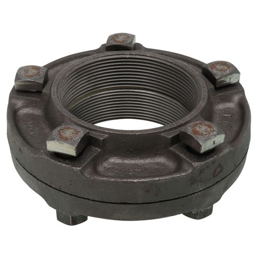 Main product image of 4" Black Cast Iron Steam Flange Union w/ Gasket, Class 125