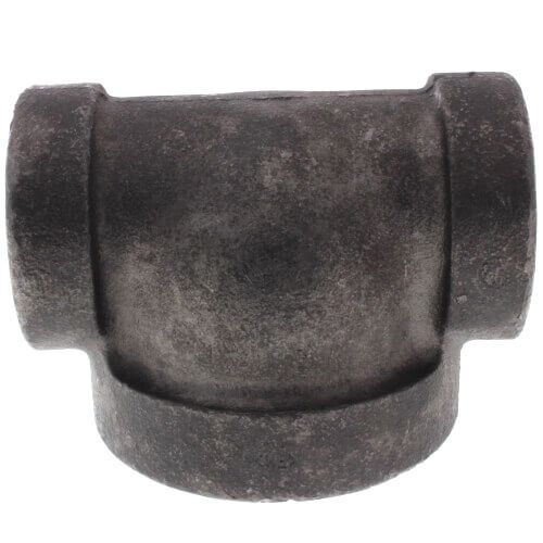 Main product image of 1-1/4" x 1-1/4" x 2" Black Cast Iron Steam Reducing Tee, Class 125