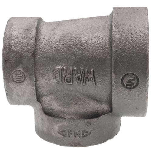 Main product image of 1-1/4" x 1" x 1" Black Cast Iron Steam Tee, Class 125