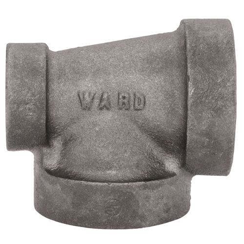 Main product image of 1-1/4" x 3/4" x 1" Black Cast Iron Steam Reducing Tee, Class 125