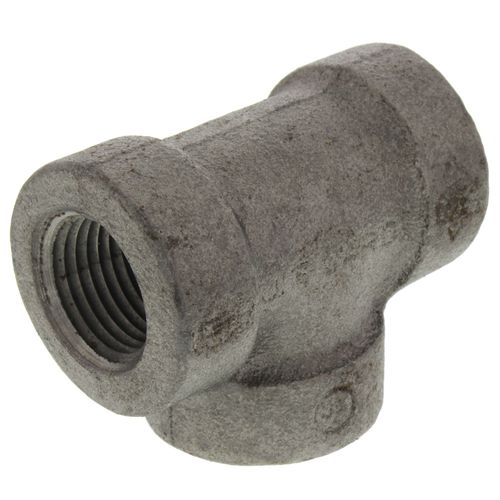 Main product image of 1/2" Black Cast Iron Steam Tee, Class 125