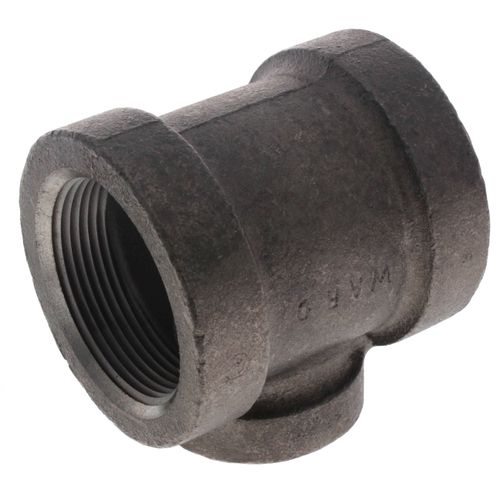 Main product image of 2-1/2" x 2-1/2" x 1-1/2" Black Cast Iron Steam Tee, Class 125