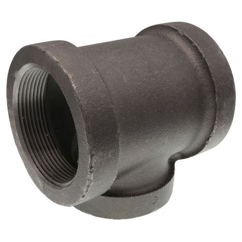Main product image of 3" x 3" x 2-1/2" Black Cast Iron Steam Tee, Class 125