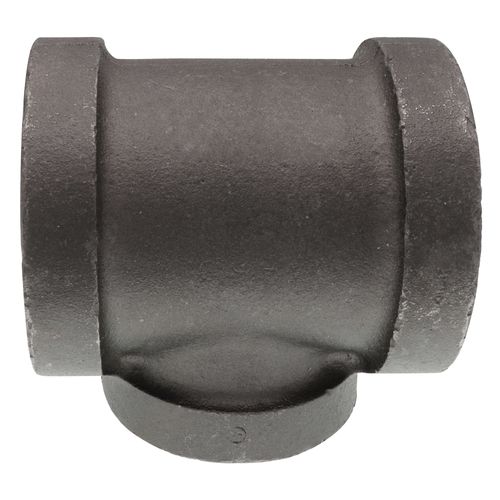 Main product image of 3" x 3" x 2-1/2" Black Cast Iron Steam Tee, Class 125