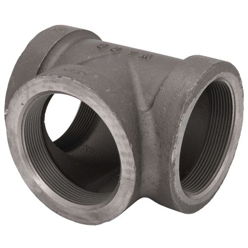 Main product image of 4" Black Cast Iron Steam Tee, Class 125