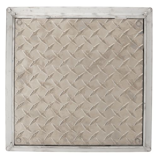 Main product image of 12" x 12" (Frame Opening) FD-8060 Non Hinged: Flush Diamond Plate Floor Door