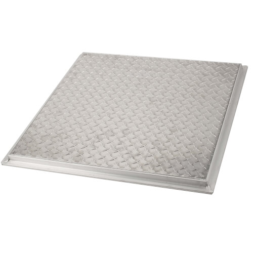 Main product image of 24" x 24" (Frame Opening) FD-8060 Non Hinged: Flush Diamond Plate Floor Door