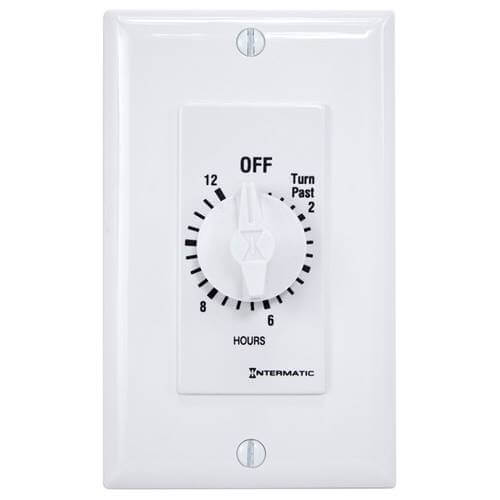 Main product image of FD Series Decorator Auto-Off Timer, SPDT (12 Hours) - White