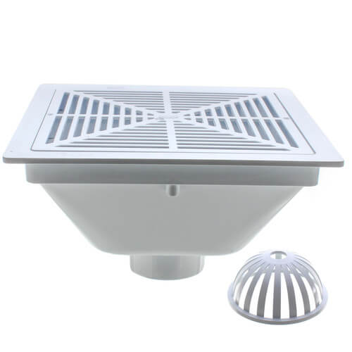 Fd2370 Pv3 Ds F Zurn Fd2370 Pv3 Ds F Pvc Floor Sink 3 W Full