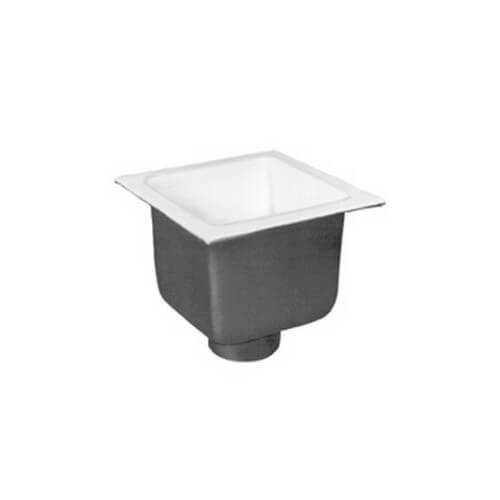 Main product image of 12" X 12" A.R.E. Floor Sink, 8" Sump, 4" Nominal (No Grate)
