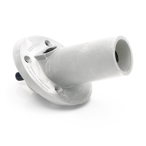 Main product image of 23 Series Panel Mount Receptacle, Male, 690A Max, 600V 30 Degree Angle, 1.125", Threaded Stud Termination, 250-777 MCM Cable Range (White)