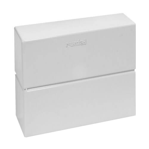 Main product image of 12" Left End Cap for UF-2 Baseboard (Cream White)
