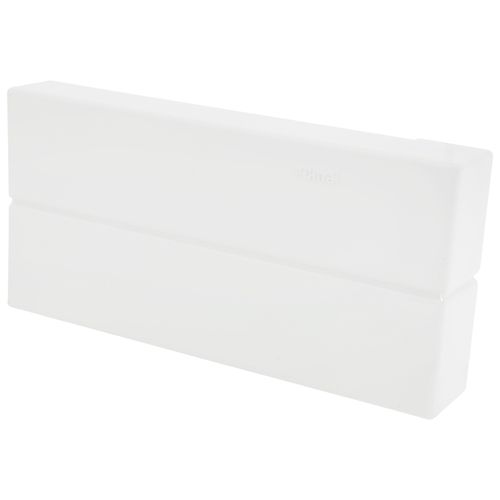 Main product image of 12" Right End Cap for UF-2 Baseboard (White)