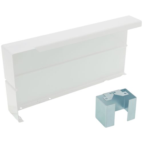 Main product image of 12" Right End Cap for UF-2 Baseboard (White)