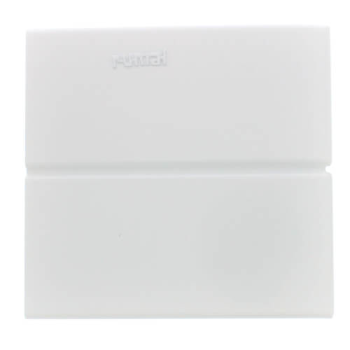 6" Right End Cap for UF-2 Baseboard (White)