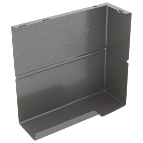 Main product image of 6" Right End Cap for UF-2 Baseboard (Runtal Steel - Dark Grey)