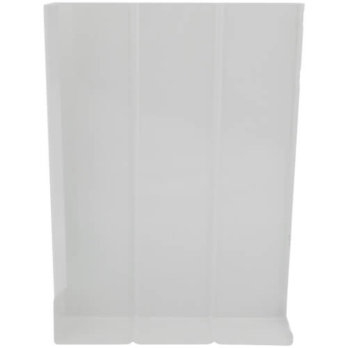 Main product image of 12" Right End Cap for UF-3 Baseboard (White)