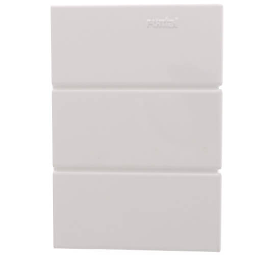 Main product image of 6" Right End Cap for UF-3 Baseboard (White)