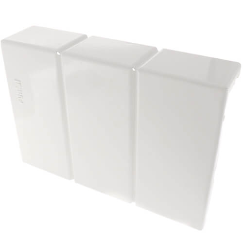 Main product image of 6" Right End Cap for UF-3 Baseboard (White)