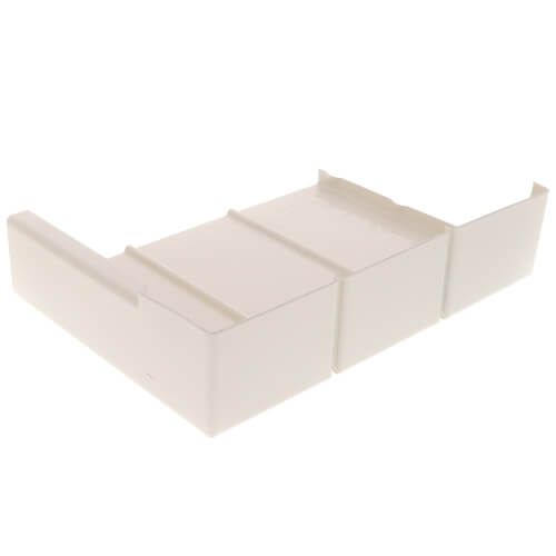 Main product image of 6" Right End Cap for UF-3 Baseboard (Cream White)