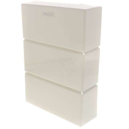 Main product image of 6" Right End Cap for UF-3 Baseboard (Cream White)