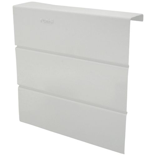 Main product image of 9" Left End Cap for UF-3 Baseboard (White)