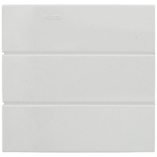 Main product image of 9" Left End Cap for UF-3 Baseboard (White)