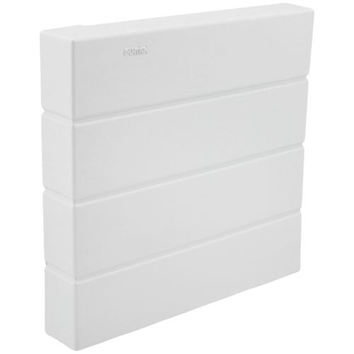 Main product image of 12" Left End Cap for UF-4 Baseboard (White)