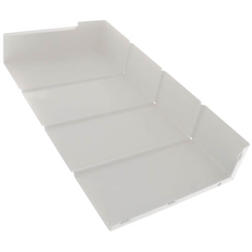 Main product image of 6" Left End Cap for UF-4 Baseboard (White)