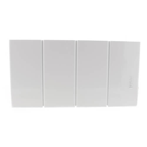 Main product image of 9" Right End Cap for UF-4 Baseboard (White)