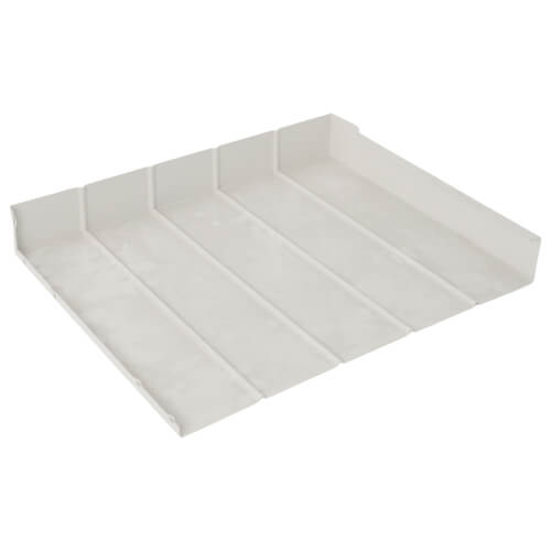Main product image of 12" Right End Cap for UF-5 Baseboard (White)