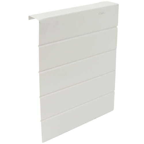 Main product image of 12" Right End Cap for UF-5 Baseboard (White)