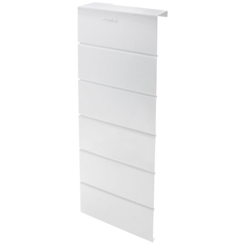 Main product image of 6" Left End Cap for UF-6 Baseboard (White)