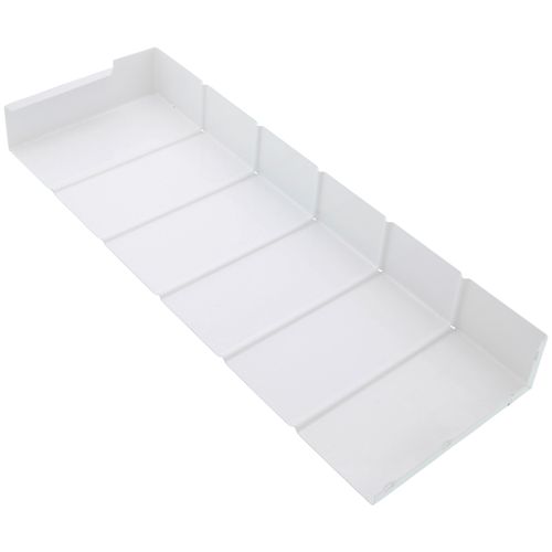 Main product image of 6" Left End Cap for UF-6 Baseboard (White)