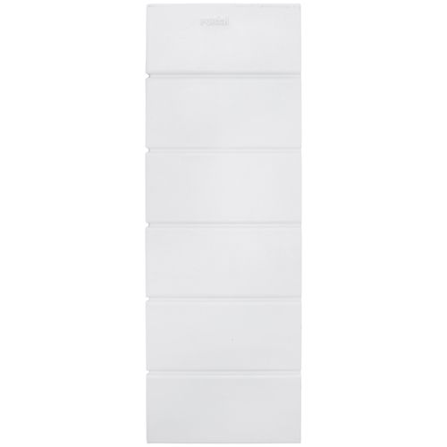 Main product image of 6" Left End Cap for UF-6 Baseboard (White)