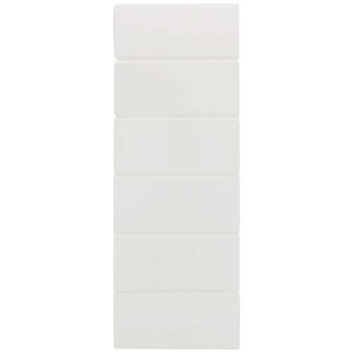 Main product image of 6" Right End Cap for UF-6 Baseboard (White)