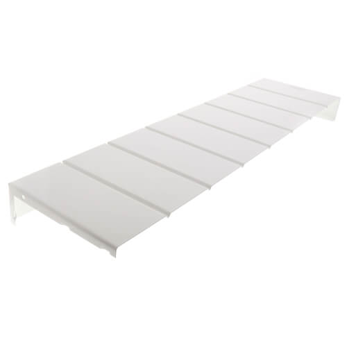 Main product image of 6" Left End Cap for UF-8 Baseboard (White)