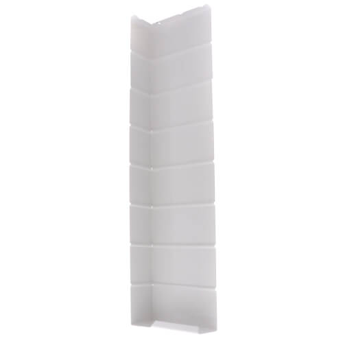 Main product image of 12" Left End Cap for UF-8 Baseboard (White)