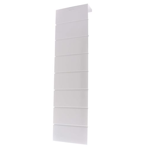 Main product image of 6" Left End Cap for UF-8 Baseboard (White)
