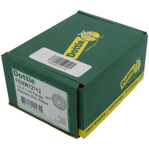 Main product image of 1/2" x 1-1/2" Fender Washer (Pack of 100)
