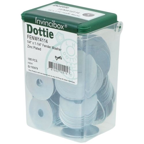 Main product image of 1/4" x 1-1/4" Fender Washer (Pack of 100)