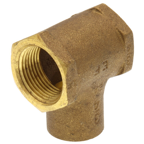 Main product image of 3/4" FxFxC Cast Brass Tee (Lead Free)