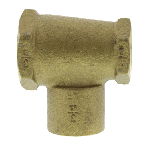 3/4" x 1/2" x 3/4" FxFxC Tee (Lead Free)